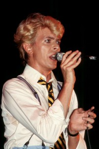 Starb mit 69 Jahren an Krebs: DAvid Bowie. Fotos von seinen bayerischen Auftritten von Helmut Öölschlegel