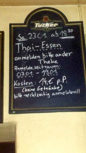 Chai-Event am 23. Januar mit Junior und Nutchaya. Fotos: Matthias Hertlein