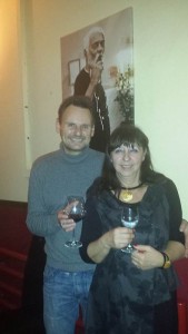 Foto-Künstler Harald Raesig und Suzana Maas. Foto: Hertlein 