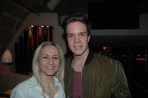 Vicky Nastos und DJLubo. Foto Hertlein