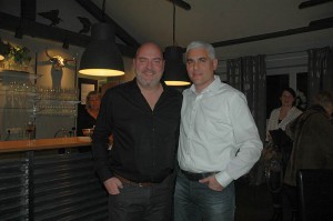 Prominenz war auchdabei- FCN-Sportdirektor und Martin Bader Nachfolger Andreas Bornemann. Foto: Hertlein