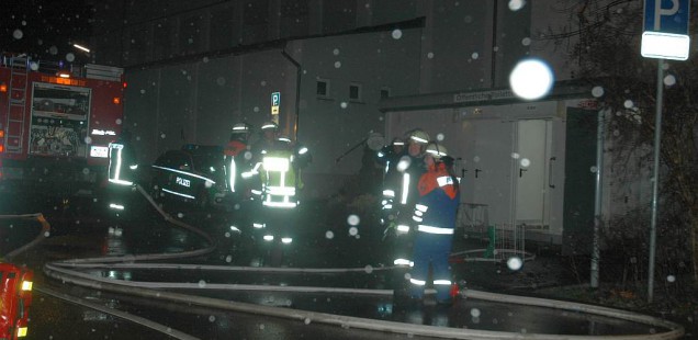 Schwabach-Aktuell:FW-Einsatz "Sch...haus"qualmte-Biber aktiv