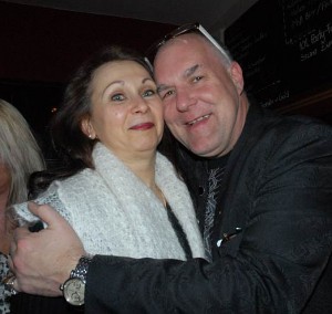 ticket-chef und Olga. Foto Hertlein