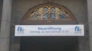 Neu-Eröffnung "Lesezeichen" am 23. April. Foto Hertlein