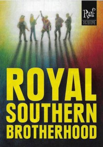 Royal Soutern Brotherhood soiele n mit der Samantha Fisch Bandam 9. april inder Kulturfabrik in Roth