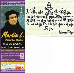Luther Musical an drei Tagen am Martin Luther Platz