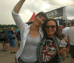 Marion, Silke, Eli und Freundin..Fotos: Hertlein