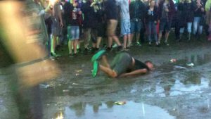 Rock im Schlamm....Fotos: Hertlein