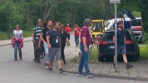 ARGO-Technik-chefals Fremdenführer". Foto: Hertlein