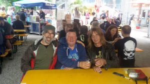 Alex, Matthew, Peter- die drei RIP-2016--Rocker. Foto: Maya