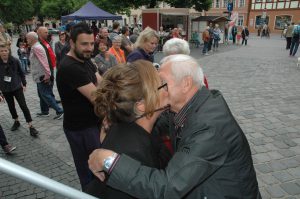 Bussi, Bussi - Caro unddie Schwiegereltern in Schwabach. Fotos: Hertlein
