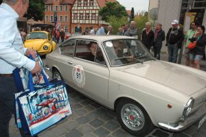 Das Fiat Coupe 850 wurde eigens für den Altmühltal Classic Sprint angeschafft. Foto: Hertlein