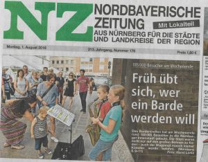 41. Bardentreffen 2016 - NZ vom 1.8.2016