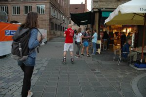 Bardentreffen auf Rollen...foto: Hertlein