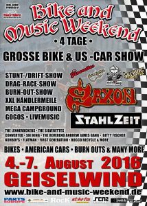 Biker-Weekend 2016 in Geislwind