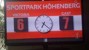 Hielt entscheidenden elfer zum Einzug in die 2. DFB-Pokalrunde. Foto: Screenshot ARD