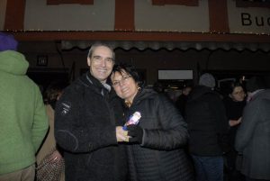 Sven und Mama Grid. Foto: Hertlein