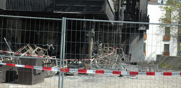 Schwabach-Boulevard! Shisha-Bar: Junge zündelte, Brand-Ursache scheint geklärt