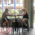 Schwabach-Boulevard/Meine Stadt: Heute WM-Finale- Messi gegen Mbappe /Die besondere  Geschichte: Cafe-Fuxx-Betreiber auch künftig Schmiede-Macher ..../Lokal-Bild: Matthias Hertlein